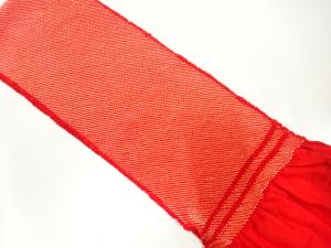 正絹　振袖用　絞り帯揚げ